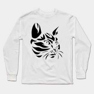 Tattoo Cat Long Sleeve T-Shirt